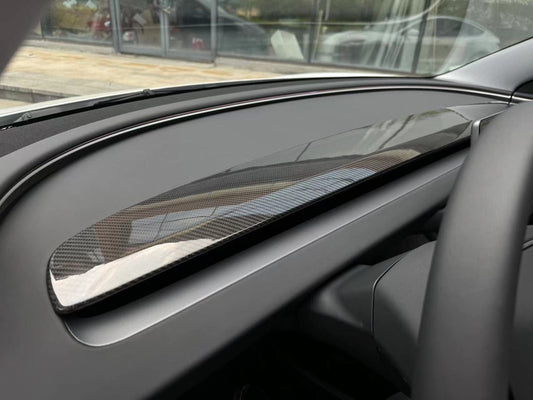 Gloss Carbon Replacement Dashboard for Model 3 Highland