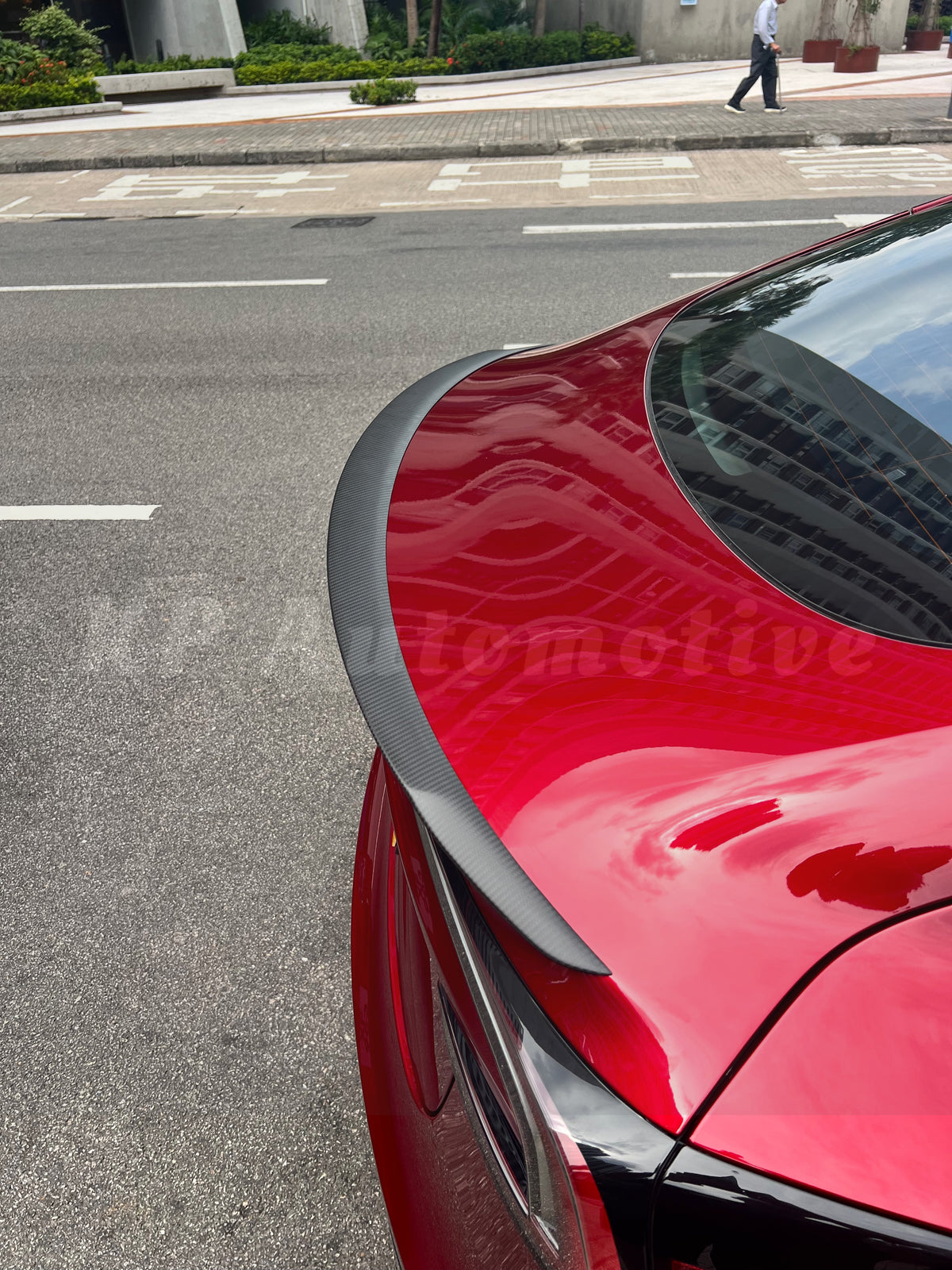 KPA Model 3 Highland Matte Carbon Performance Style Spoiler